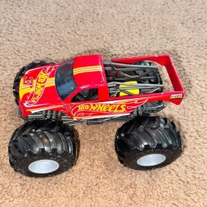 Hot Wheels Red Monster Truck Toy - Kids Vehicles